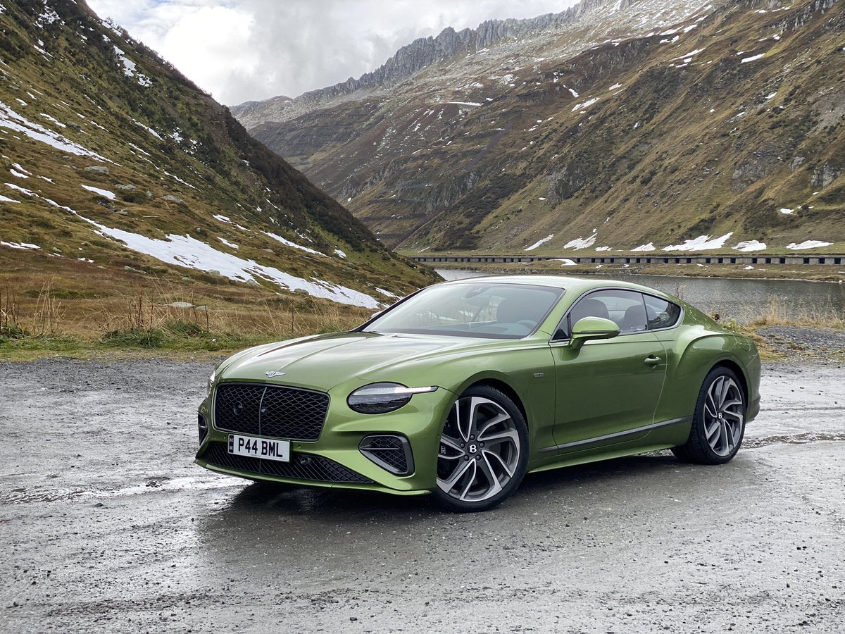 Robert Duffer (@dufferrobert) on Twitter photo It’s called Tourmaline Green, but this shade of the new Continental GT Speed could’ve been called Swiss Alp FTW by <a href="/BentleyMotors/">Bentley Motors</a>. #GTSpeedAlps It’s called Tourmaline Green, but this shade of the new Continental GT Speed could’ve been called Swiss Alp FTW by <a href="/BentleyMotors/">Bentley Motors</a>. #GTSpeedAlps