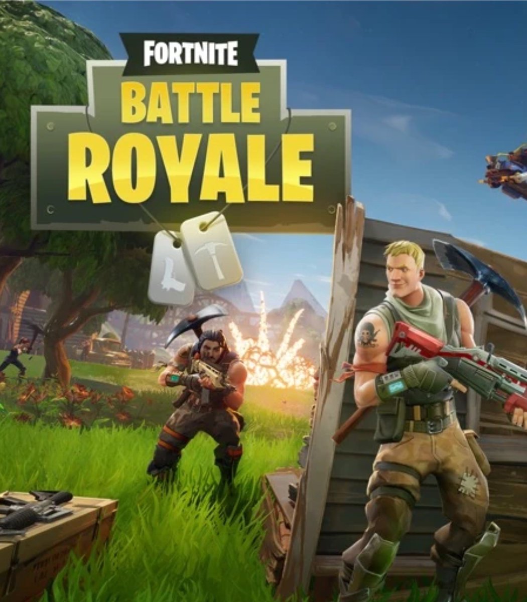 Dexerto's tweet image. Fortnite Battle Royale turns 7 years old today