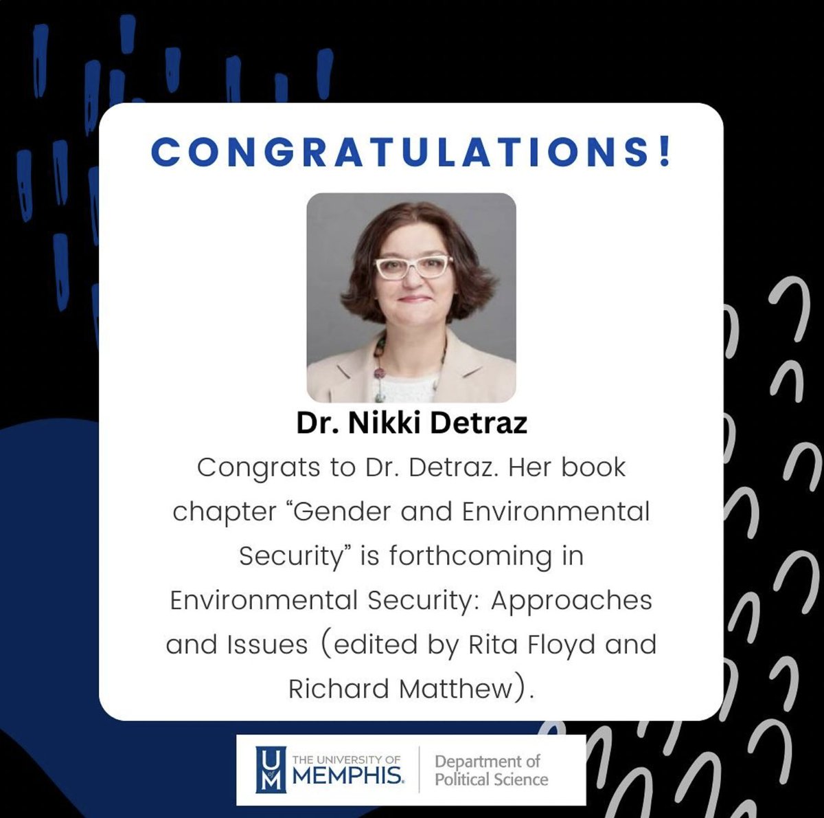 University of Memphis Political Science (@uofmpolisci) on Twitter photo 