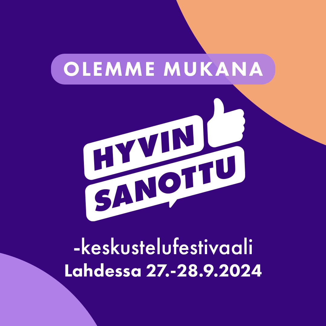 Puistofilosofia's tweet photo. #Puistofilosofia mukana @LahdenKaupunki'n @Sibeliustalo'lla järjestettävässä #HyvinSanottu! -keskustelufestivaalilla 27.-28.9.2024.

Katso tarkemmat speksit oheisesta linkistä. Sydämellisesti tervetuloa keskustelemaan! 😊🙏❤💪

https://t.co/SlqZ2z5UP0

#Lahti #Sibeliustalo https://t.co/dJFBkB0HcJ