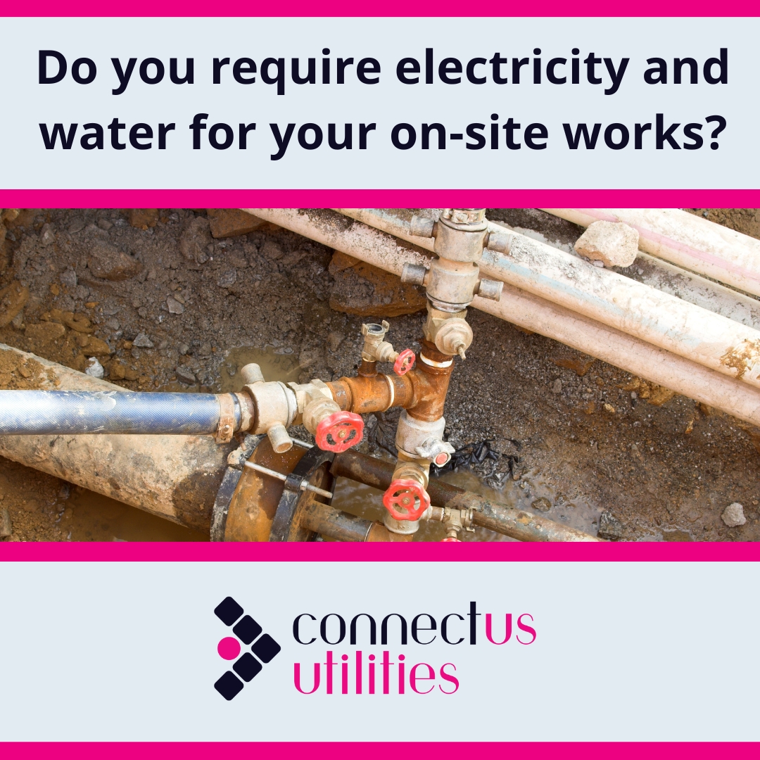 CUUtilities's tweet image. We can secure an electric and water connection for when a building is being constructed or demolished.

Call upon #ConnectusUtilities for a Temporary Builder’s Supply (TBS), including applications and metering.

DM us, or for more information, click here: connectus-utilities.co.uk.