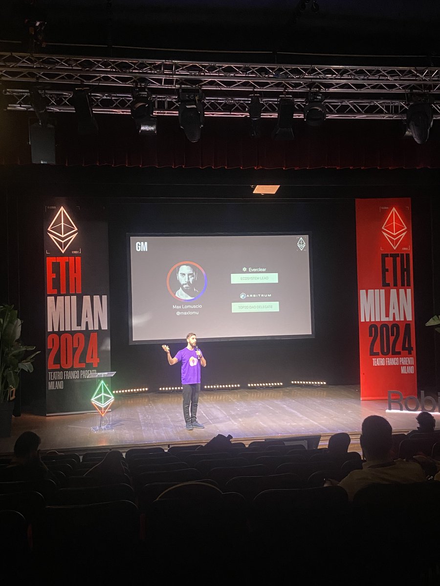 Day 1 at #ETHMilan24 was great! 🚀 From interesting panels and talks to networking opportunities, the energy here is electrifying. 💡 Huge shoutout to the amazing moderator <a href="/SoeHaghighi/">Soe 🇺🇸 👉🇪🇪👉🇮🇹👉🇫🇷👉🇨🇭👉🇭🇰👉🇻🇳</a>  for an inspiring panel with <a href="/vechainofficial/">VeChain</a> , <a href="/ICPHUBS/">ICP HUBS NETWORK</a>, <a href="/YouHodler/">YouHodler</a>, <a href="/Phemex_official/">Phemex</a>. Can’t