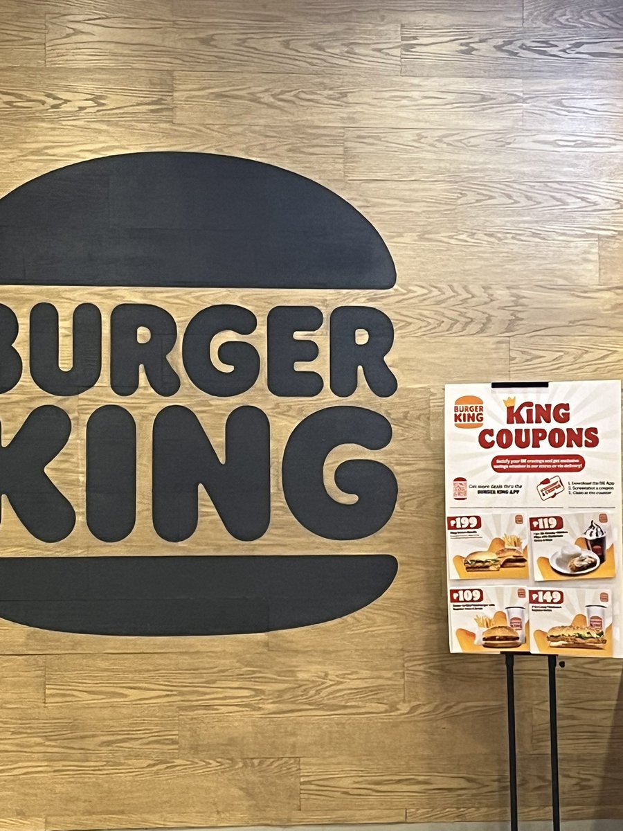 jay39143's tweet photo. 📍BURGER KING, GSC https://t.co/wPKqwX32Zq