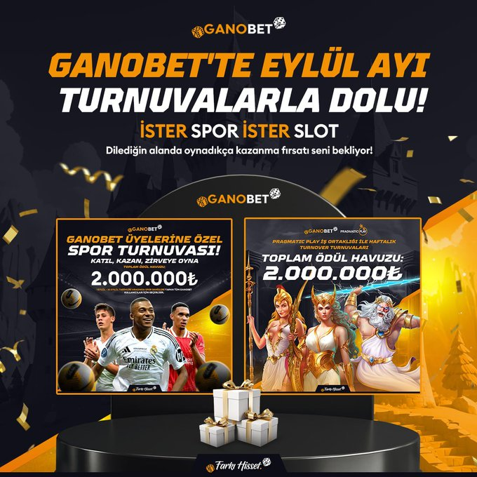 UbaBasketball's tweet photo. GANOBET ÜYELERİNE ÖZEL KAZANÇ DOLU TURNUVALAR!

⚠️ Şart Yok! Koşul Yok!

🤑 Oynadıkça Kazanma Fırsatı Eylül Ayı Boyunca Sizlerle.

🍀 Dilediğin Alanda Bahis Al, Ödül Havuzundan Payını Kap!

➡️ Detaylar Promosyonlar Sayfamızda (https://t.co/BOAerxNatn)

FARKI HİSSET https://t.co/3h6ovqERWT