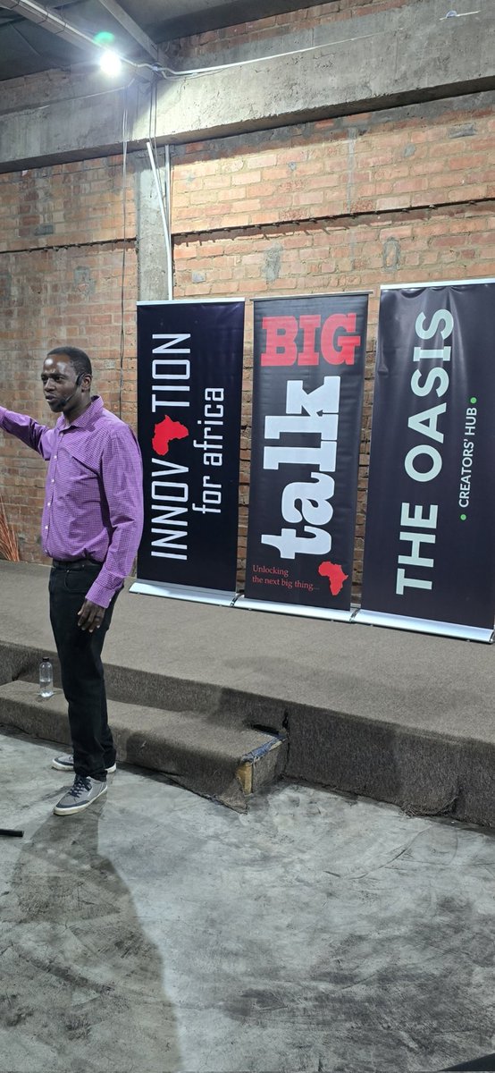 Join the AI Revolution with <a href="/itsNdumi/">Ndumiso M. Ndlovu</a>. This is  #BIGtalk at <a href="/TheOasisByo/">Oasis Creator's Hub</a>  hosted by <a href="/mpindebele/">Mpi Ndebele</a> #ai #BIGthinkingforafrica #BIGthinking