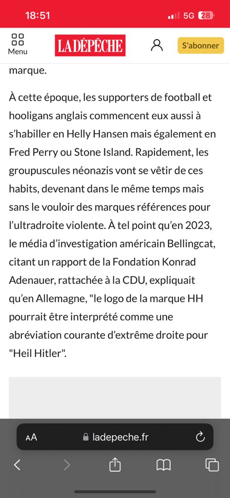 PedroAllm's tweet photo. @nathandlnay @alessell1 c’est pas nouveau helly hansen fred perry lonsdale c’est des marques reappropriés par les fachos et si tu crois qu’un depute fn mets une veste avec un double h dessus par hasard t’es un peu naif je pense https://t.co/N3FGqW4xYQ