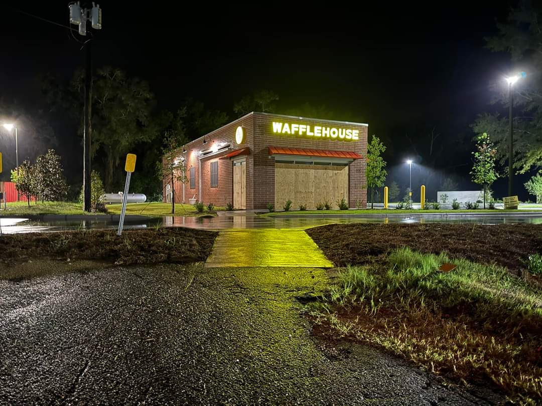 Helene about to start some MAJOR shit in Florida. 
The Waffle House index has never lied,  and this is the most terrifying image on the internet today. 
IYKYK