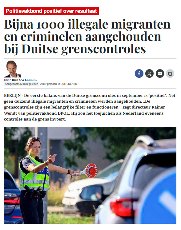 Kijk eens aan, dat is wat er per week in ter Apel binnenkomt! Nu worden jullie letterlijk met de neus op de feiten gedrukt <a href="/F__Timmermans/">Frans Timmermans</a> en <a href="/RobJetten/">Rob Jetten</a>. Ik zeg vandaag nog starten, dat bent u met mij eens toch?

#grenscontrole #asielcrisis #terapel 
Bron: tinyurl.com/2jfkexfk