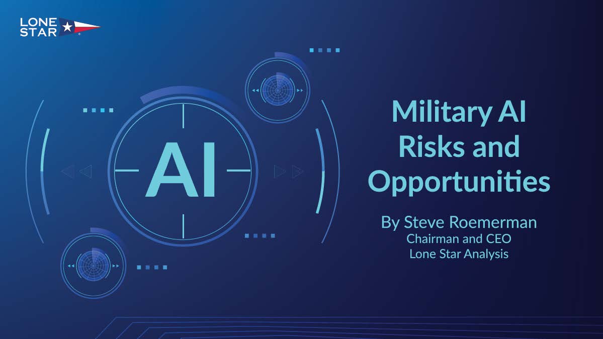 LoneStarAnalysi's tweet photo. Artificial intelligence offers both challenges and potential benefits for the military sector. What are AI's compelling prospects for the future of defense and security? Find out in this article series: https://t.co/xr2LKvS6S6

#MilitaryAI https://t.co/t1clWlGyfi