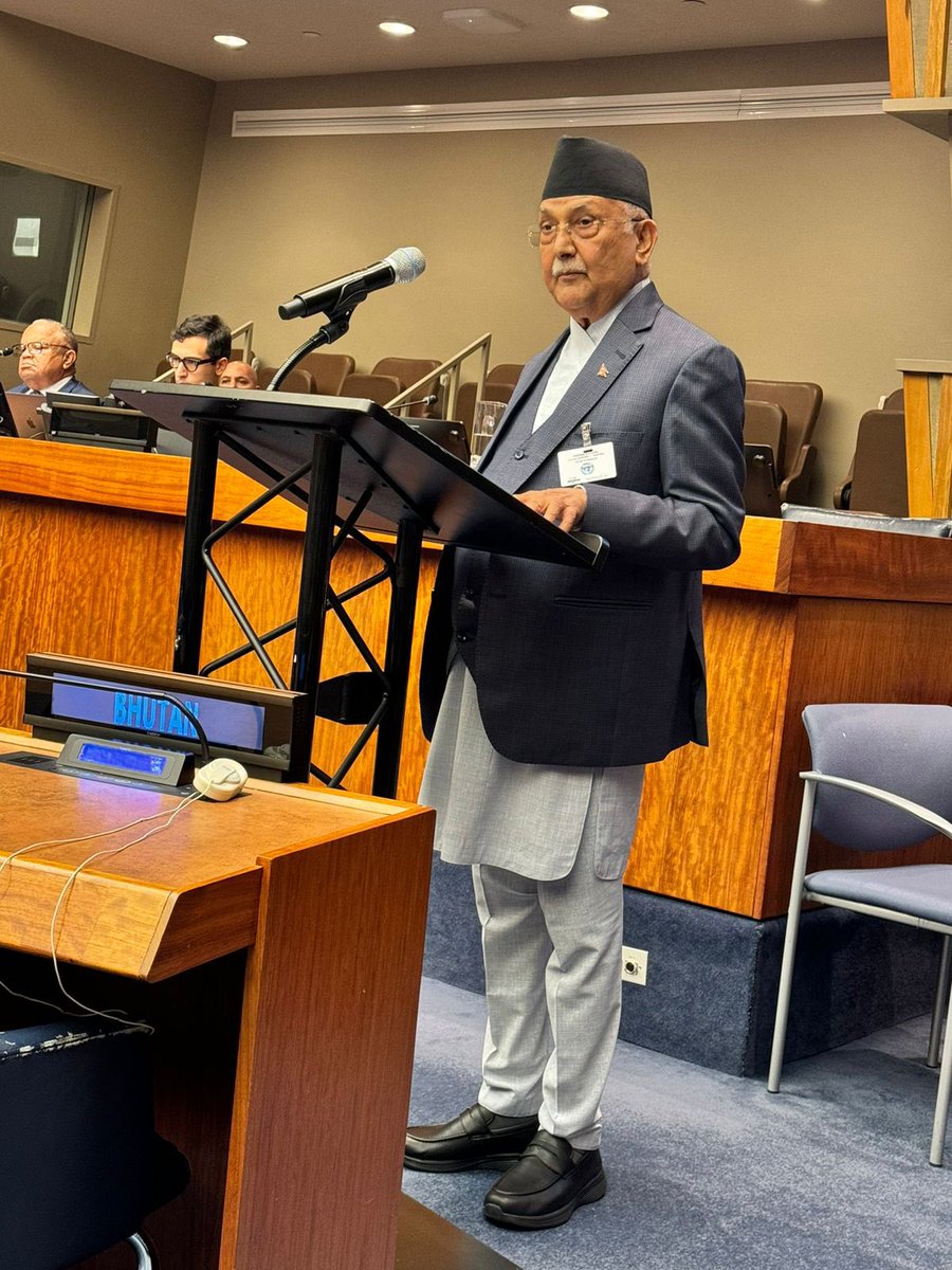 At the High-Level Meeting on Antimicrobial Resistance (AMR), I stressed AMR as a vital global public health challenge. 

We call for a robust global response, focusing on investment in health infrastructure, sustainable agricultural practices, &amp; stronger regulatory frameworks.