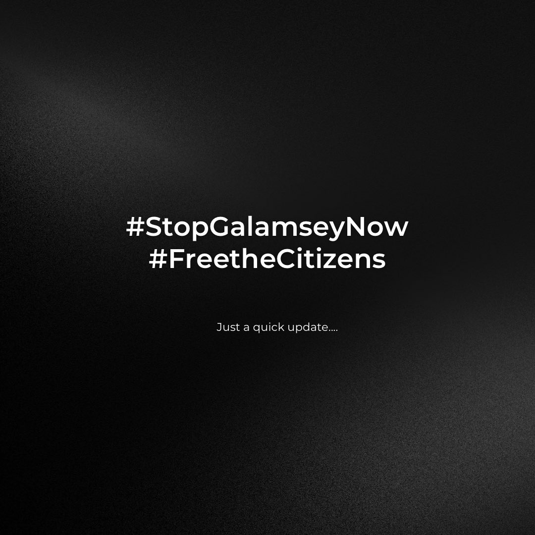 __theSeyram's tweet photo. For those who are not aware, this is what is happening in Ghana! 
#FreeTheCitzens https://t.co/9gDJTmB8qj