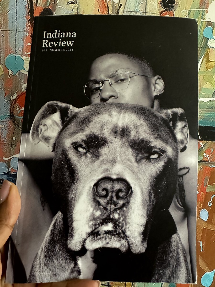 Ajanaé Dawkins (@moonsatdusk) on Twitter photo Jonah Mixon-Weber, Nabila Lovelace, Harryette Mullen, Danika Kelly, Tracie Morris, <a href="/Dalai_Mama_/">Joy 🐎 Priest</a> , and <a href="/Danez_Smif/">Danez</a> . The Afroforrealism folio was everything. <a href="/bernardo_wade/">bernardo wade</a> and <a href="/elda3rd/">El Williams III</a> , y’all ATE. Grab an issue here:
indianareview.iu.edu/issues/index.h… Jonah Mixon-Weber, Nabila Lovelace, Harryette Mullen, Danika Kelly, Tracie Morris, <a href="/Dalai_Mama_/">Joy 🐎 Priest</a> , and <a href="/Danez_Smif/">Danez</a> . The Afroforrealism folio was everything. <a href="/bernardo_wade/">bernardo wade</a> and <a href="/elda3rd/">El Williams III</a> , y’all ATE. Grab an issue here:
indianareview.iu.edu/issues/index.h…