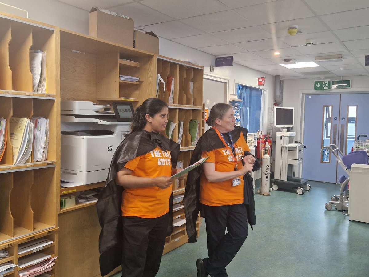 Helen Ryan (@hmrryan) on Twitter photo The 'CAPEd' crusaders promoting patient safety with falls prevention awareness on the wards in Beaumont hospital <a href="/Beaumont_Dublin/">Beaumont Hospital</a> @connolly_sinead The 'CAPEd' crusaders promoting patient safety with falls prevention awareness on the wards in Beaumont hospital <a href="/Beaumont_Dublin/">Beaumont Hospital</a> @connolly_sinead