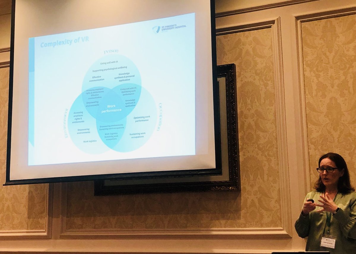 Dr Yvonne Codd (@yvonnecodd) on Twitter photo An excellent presentation by <a href="/suzsomers/">Susan Somerville</a> at #AOTI2024 synthesising literature to strengthen #OT practice in supporting work participation with arthritis
#proudsupervisor An excellent presentation by <a href="/suzsomers/">Susan Somerville</a> at #AOTI2024 synthesising literature to strengthen #OT practice in supporting work participation with arthritis
#proudsupervisor