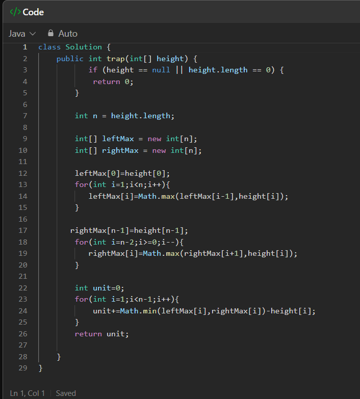 CodeJoshi's tweet photo. Day 1/100 of #100DaysofDSA

Solved: 1 Problem✅ 

Problem:  https://t.co/eHArOpOpqX

Let’s keep the momentum going! 💪✨

#Java #DSA #leetcode https://t.co/PUoxkIJI4G