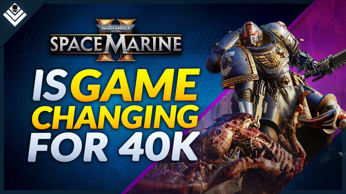 🚨New video on the channel!🚨

Space Marine 2 has been incredible for Warhammer 40K, there’s no denying that. So In this video we discuss why it’s the biggest thing to happen to 40K in years!

youtu.be/gk1dLPK2Gbg

#warhammer40k #spacemarine2 #WarhammerCommunity #40k
