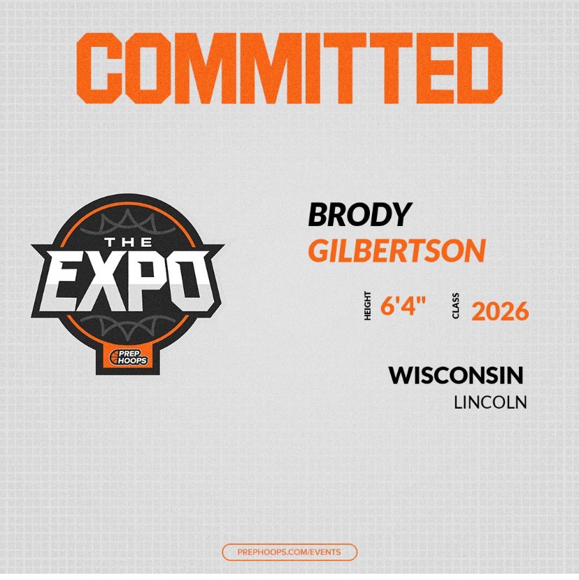 GilbertsonBrody's tweet photo. I will be attending the @PrepHoops_WI expo this Sunday @WisBBYearbook https://t.co/gbTv50Jqe4
