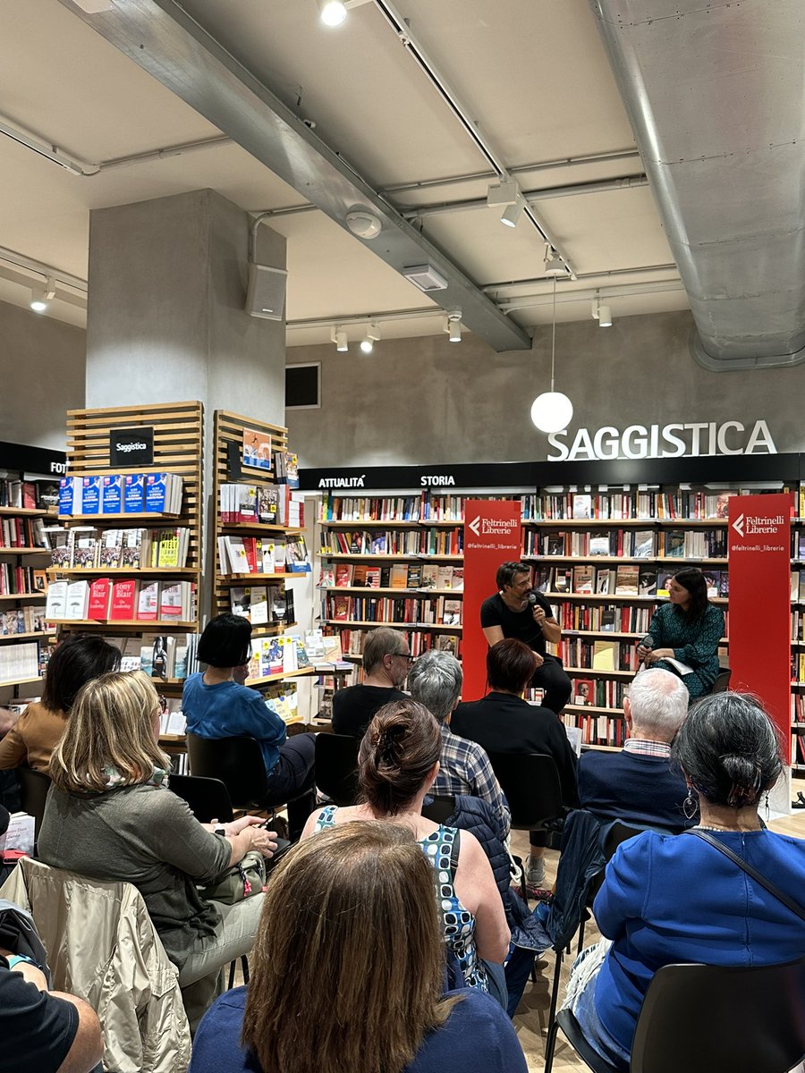 feltrinellied's tweet photo. “Liberata è un romanzo di formazione” #Liberata #DomenicoDara #AuroraTamigio @Feltrinelli_ https://t.co/FF8sNtOC5p