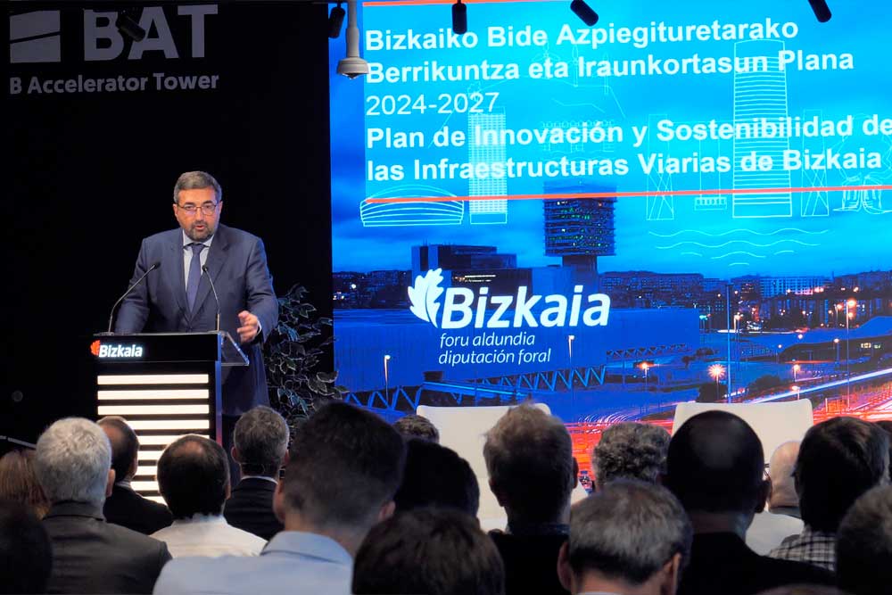 Estrategianet's tweet photo. - @Bizkaia prevé impulsar 300 proyectos de #innovación en la red #viaria foral con una inversión de 55 millones de euros hasta 2027
https://t.co/FvI11QOx5b https://t.co/m2Hdw6O8qk