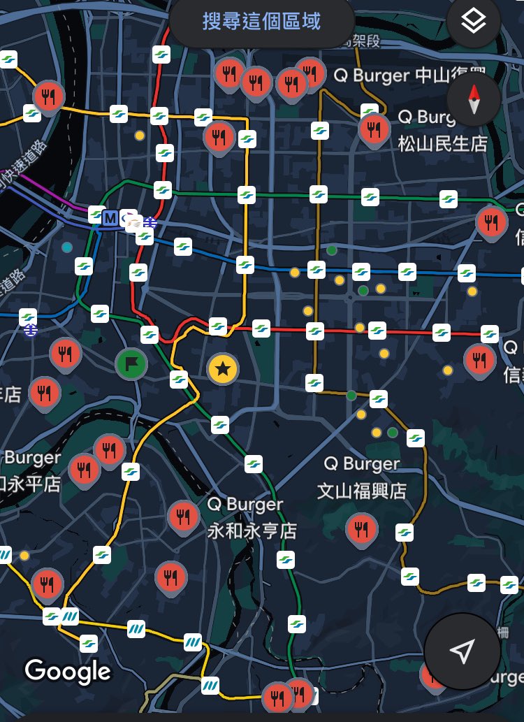 donicdevil's tweet image. 市中心都沒有 Q burger