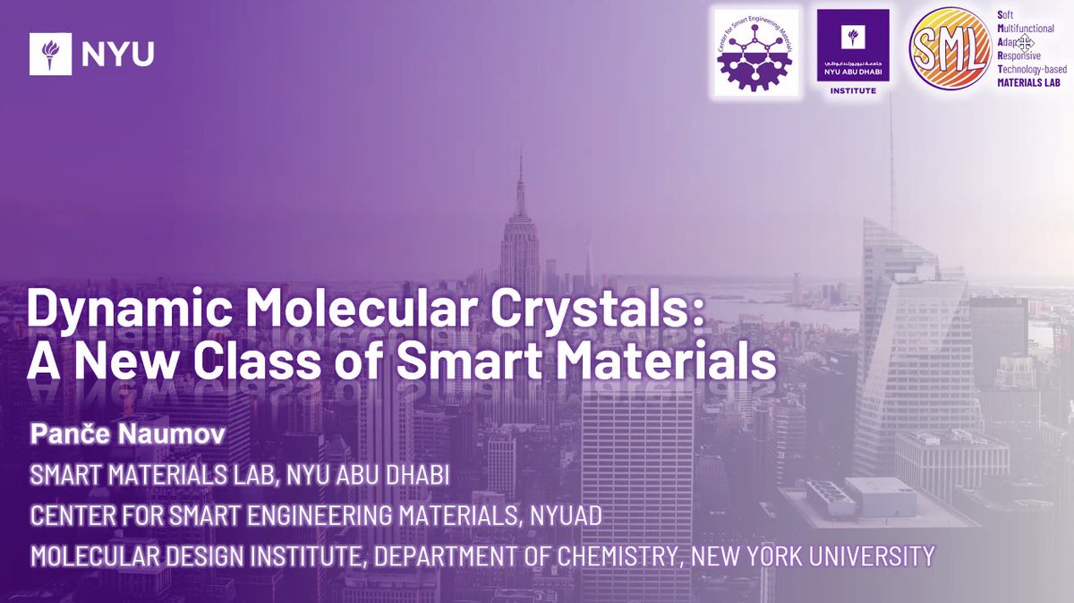 Fatma Merve Yurtsever (@fmyurtsever) on Twitter photo 🌟 Our first Future Innovation Talk is over! We would like to say a big thank you to Dr. <a href="/Pance_Naumov/">Panče Naumov, PhD ACSF FRSC</a> from <a href="/NYUAbuDhabi/">NYU Abu Dhabi</a> for delivering a captivating presentation and thank to all the participants who joined us today. Looking forward to seeing you our next session! <a href="/PumeraGroup/">Pumera Research Group</a> 🌟 Our first Future Innovation Talk is over! We would like to say a big thank you to Dr. <a href="/Pance_Naumov/">Panče Naumov, PhD ACSF FRSC</a> from <a href="/NYUAbuDhabi/">NYU Abu Dhabi</a> for delivering a captivating presentation and thank to all the participants who joined us today. Looking forward to seeing you our next session! <a href="/PumeraGroup/">Pumera Research Group</a>