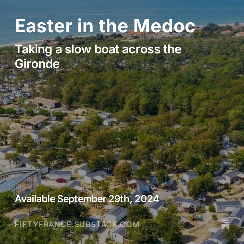 Subscribe at fiftyfrance.substack.com #France #substack
