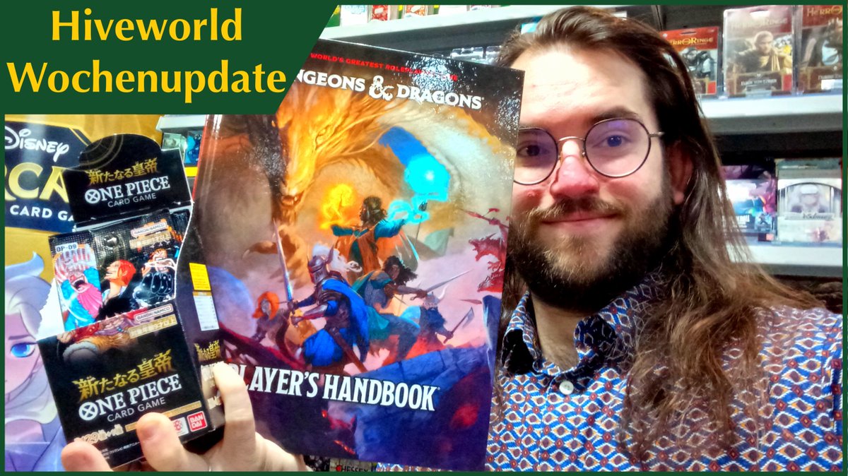 Hiveworld (@hiveworldkoeln) on Twitter photo #Hiveworld Wochenupdate - Dungeons & Dragons, One Piece OP09 und vieles mehr!
Diese Woche sind wieder tolle Neuheiten bei uns angekommen! Für Brettspiel News: <a href="/spieldurst/">Spieldurst</a> oder hiveworld.de/news/
youtu.be/soO8WYz85wM ————————————
#TCG #Sammelkarten #Hiveworld Wochenupdate - Dungeons & Dragons, One Piece OP09 und vieles mehr!
Diese Woche sind wieder tolle Neuheiten bei uns angekommen! Für Brettspiel News: <a href="/spieldurst/">Spieldurst</a> oder hiveworld.de/news/
youtu.be/soO8WYz85wM ————————————
#TCG #Sammelkarten