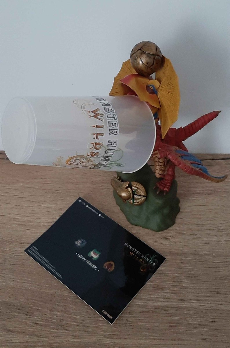 MHPassionU's tweet photo. #CONCOURS RT
Pour fêter le retour du Kut-Ku dans #MHWilds et assumer notre publi Insta improbable la veille nous faisons gagner 1 Tirelire+ 1 gobelet+ carte sticker Wilds!

Pour participer
-Follow @MHWilds_FR_Fans
-RT ce post

Tirage au sort le 01/10
Pr doubler vos chances: Insta https://t.co/Tiju9v9dtp