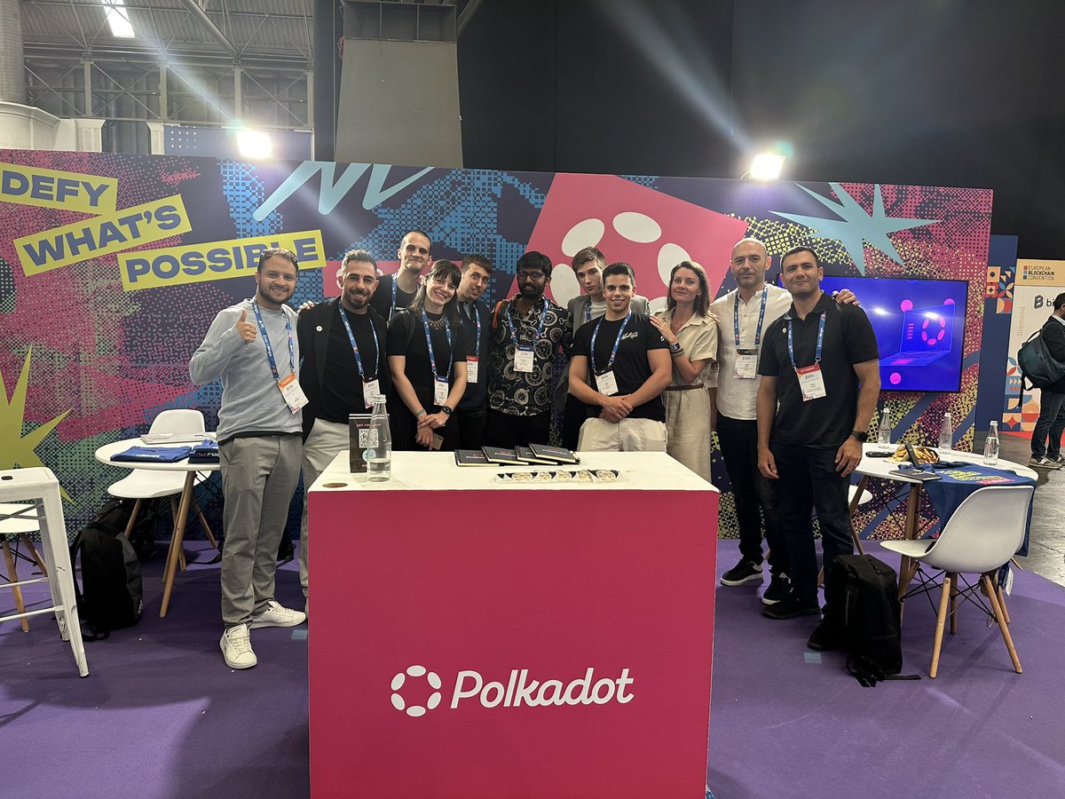 Bean_D10S's tweet image. Amazing last two days talking about Polkadot and @onpopio at @EBlockchainCon