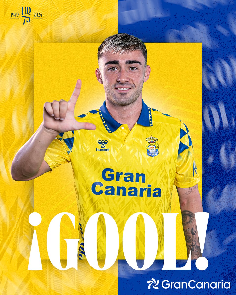 🔛 #LasPalmasRealBetis (1-0) | 8' ¡GOOOOOOOOOOL, GOOOOOOOOOOOOL, GOOOOOOOOOOOOOOL, GOOOOOOOOOOOL de @AlbertoMoleiro! 

¡VAAAAAMOS, UD! 💛💙

#LaUniónDePorVida #LaUniónHaceLasPalmas #PíoPío #75AniversarioUD