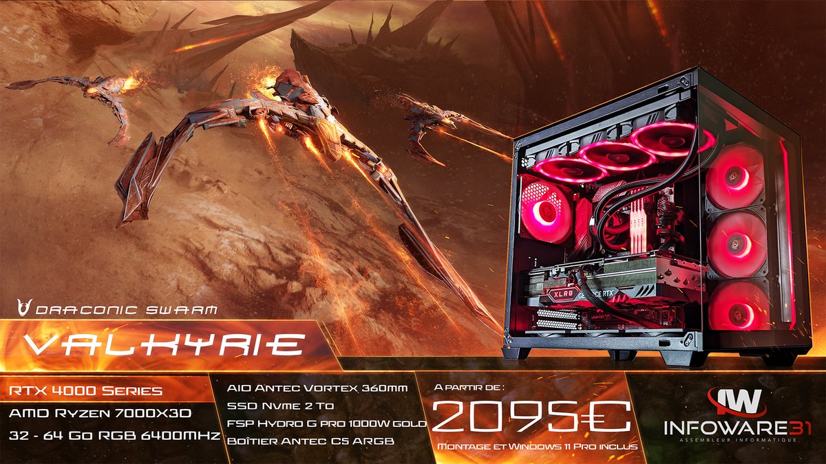 3 nouvelles configurations viennent d'arriver !

Et pour fêter les 8 ans d'InfoWare31, je propose une réduction sur toutes mes configurations avec le code "8 ans" !