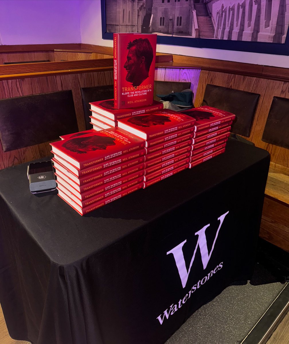 We have arrived at <a href="/bierkellerLVPL/">The Bierkeller, Liverpool</a> 🍻

You can pick up a signed copy of Neil’s book Transformer from the <a href="/WaterstonesLPL/">Waterstones Liverpool</a> pop up this evening 📕