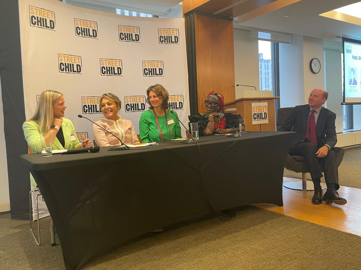 Street Child (@streetchilduk) on Twitter photo Our #UNGA79 event today discussed the importance of universal primary education✏️
After remarks by the President of Liberia, we heard from Yasmine Sherif <a href="/EduCannotWait/">Education Cannot Wait</a>, Hon. Gbeme Horace-Kollie, Liberia Minister of Gender, Louise James <a href="/AccentureUK/">AccentureUK</a> & Molly Bruce @LibertyGlobal Our #UNGA79 event today discussed the importance of universal primary education✏️
After remarks by the President of Liberia, we heard from Yasmine Sherif <a href="/EduCannotWait/">Education Cannot Wait</a>, Hon. Gbeme Horace-Kollie, Liberia Minister of Gender, Louise James <a href="/AccentureUK/">AccentureUK</a> & Molly Bruce @LibertyGlobal