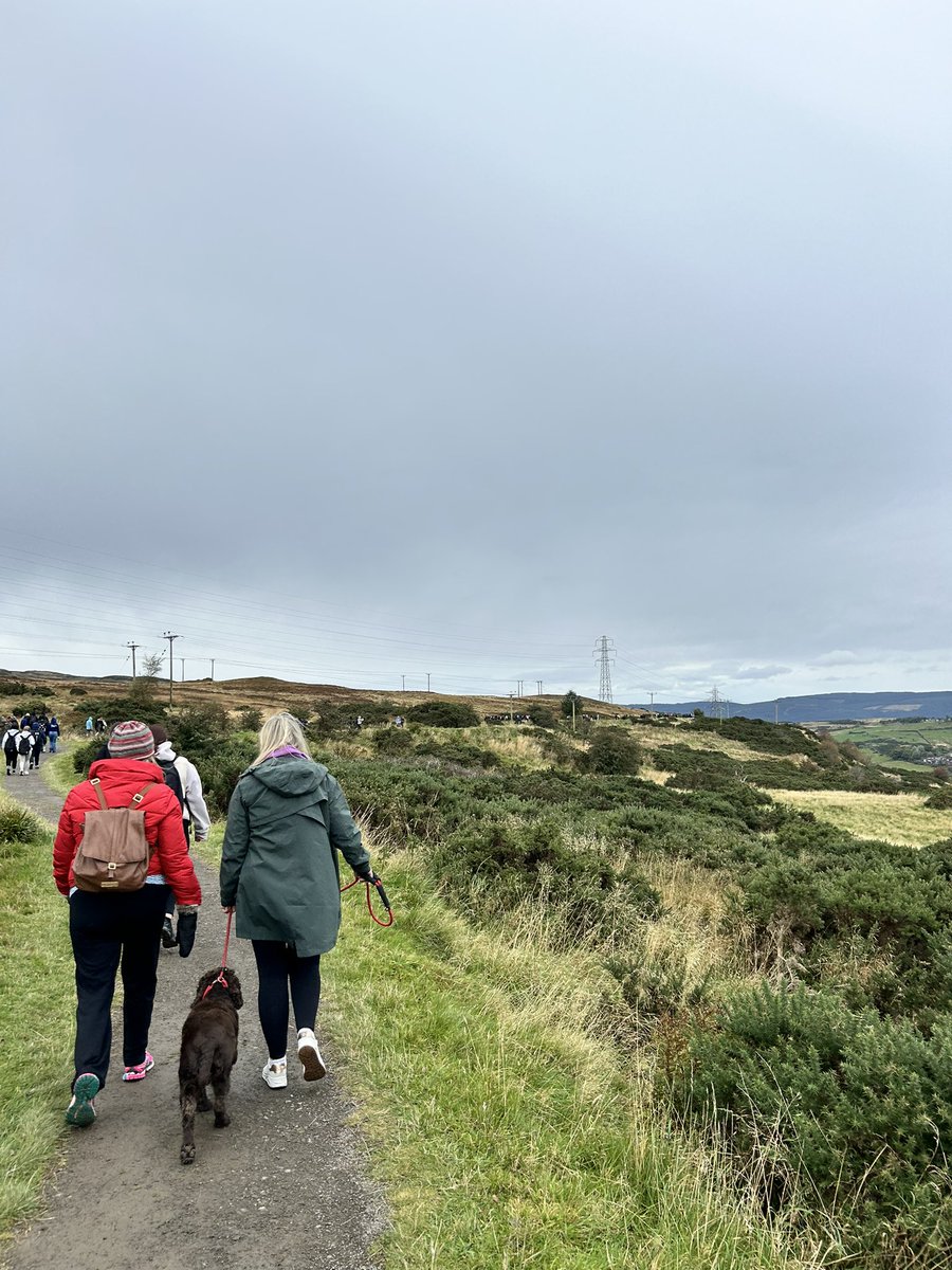 GuidanceNdhs's tweet photo. Great day at the Greenock Cut on our sponsored walk. Well done everyone! 👏🏻 💛 💜 💙 ❤️ 💚 🧡 https://t.co/7bkwprSuCH
