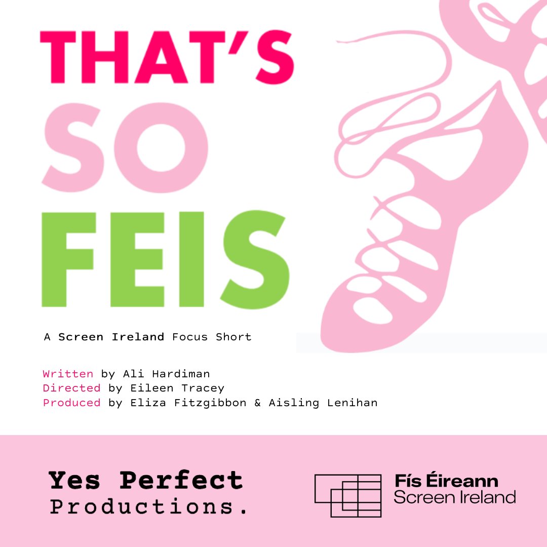 _YesPerfect's tweet photo. We are over the moon to announce our first short film #ThatsSoFeis written by @AliHardiman1 and directed by Eileen Tracey is one of ten projects @ScreenIreland are supporting as part of the #FocusShorts 2024 scheme! https://t.co/148NOtTF0d