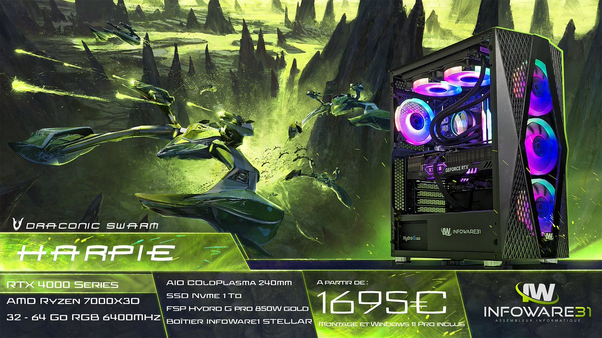 InfoWare31's tweet photo. 3 nouvelles configurations viennent d'arriver !

Et pour fêter les 8 ans d'InfoWare31, je propose une réduction sur toutes mes configurations avec le code "8 ans" ! https://t.co/ZHtuHb0fuY