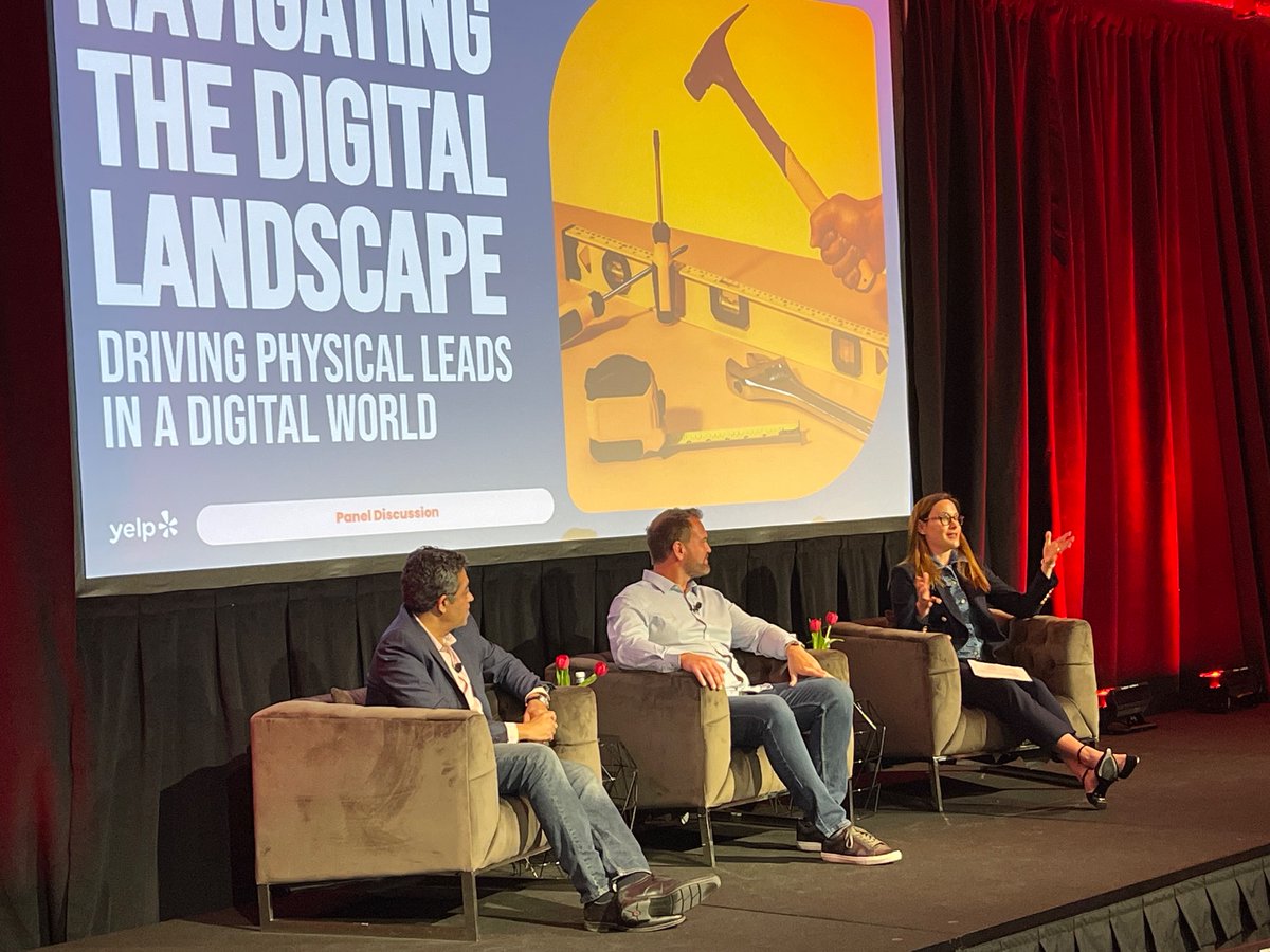 DRIVING PHYSICAL LEADS IN A DIGITAL WORLD. 

 #YelpServiceSummit