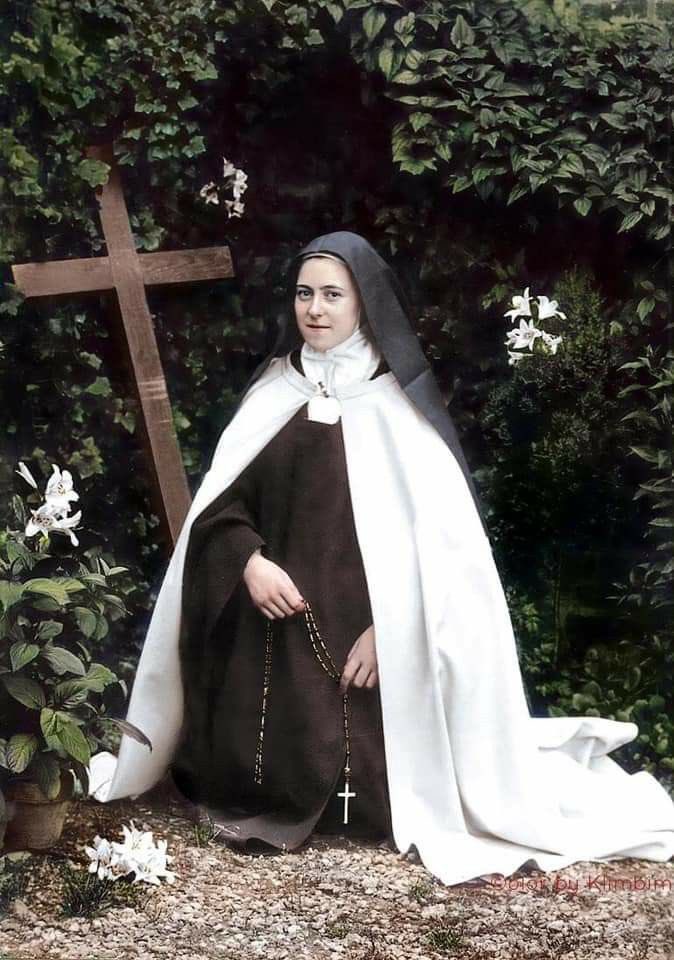 MarieePhilomena's tweet photo. Be quite sure that God will bless you and that the depths of your sufferings will be matched by the consolation reserved for you.

— St. Thérèse of Lisieux https://t.co/yiSyahLxTx