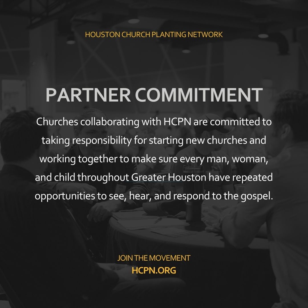 Join us in praying for new HCPN Partners! We're grateful for this year's new partners.
What churches do you know that would like to join a collaborative movement of church planting churches that desire to saturate the city with the gospel? 
Join us: hcpn.org/partners