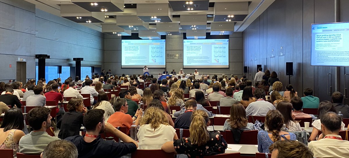 Sociedad Española de Medicina Interna (SEMI) (@sociedad_semi) on Twitter photo 📢🔴 #17GEAS #GEAS2024 | Mesa 6. #Highlights en EAS 2023-2024. Moderan: <a href="/icusacovich/">Iván Cusácovich</a> <a href="/DrGlezGarcia/">Andrés González</a>
Ponentes: Dra. Capdevila, Dra. Simeón, Dr. Pinal Fdez. y Dr. <a href="/JJRiosBlanco/">Juan José Ríos</a>
#SEMITuit #MedicinaInterna <a href="/gtgeassemi/">GT GEAS-SEMI</a> <a href="/UCAMIraras/">Salva García Morillo PhD. MD.</a> <a href="/CarreteroJuani/">Juani Carretero Gomez</a> 📢🔴 #17GEAS #GEAS2024 | Mesa 6. #Highlights en EAS 2023-2024. Moderan: <a href="/icusacovich/">Iván Cusácovich</a> <a href="/DrGlezGarcia/">Andrés González</a>
Ponentes: Dra. Capdevila, Dra. Simeón, Dr. Pinal Fdez. y Dr. <a href="/JJRiosBlanco/">Juan José Ríos</a>
#SEMITuit #MedicinaInterna <a href="/gtgeassemi/">GT GEAS-SEMI</a> <a href="/UCAMIraras/">Salva García Morillo PhD. MD.</a> <a href="/CarreteroJuani/">Juani Carretero Gomez</a>