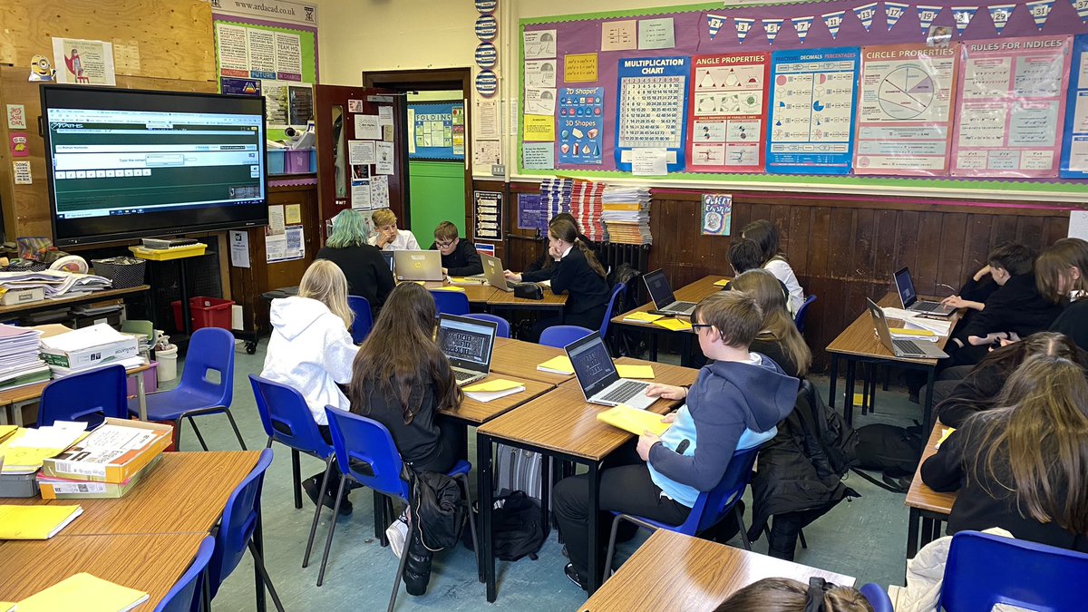 ardacadmaths's tweet photo. #MathsWeekScotland is always a busy time in @ardacadmaths - today we worked on the Daily Challenge, puzzles and escape rooms.  More to come tomorrow including @MathsWNBorders and still time to enter the @mathsinside photography competition.. https://t.co/G4Tlcw49h3