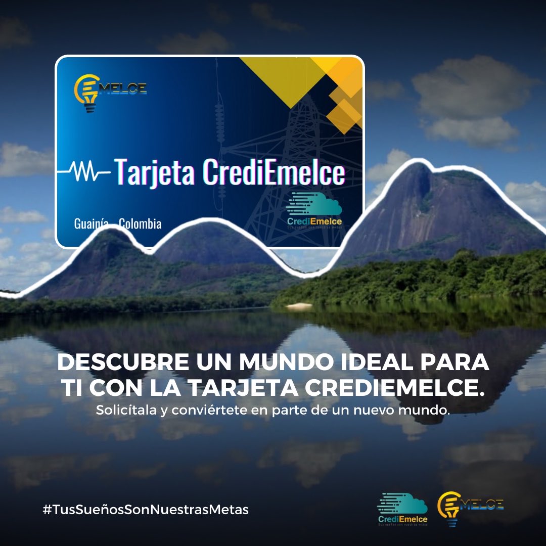 EMELCESA's tweet photo. Nuestros usuarios pueden acceder a traves  de nuestra tarjeta crediemelce a una infinidad de productos y servicios con nuestros aliados estratégicos. https://t.co/arVn9Kqo05