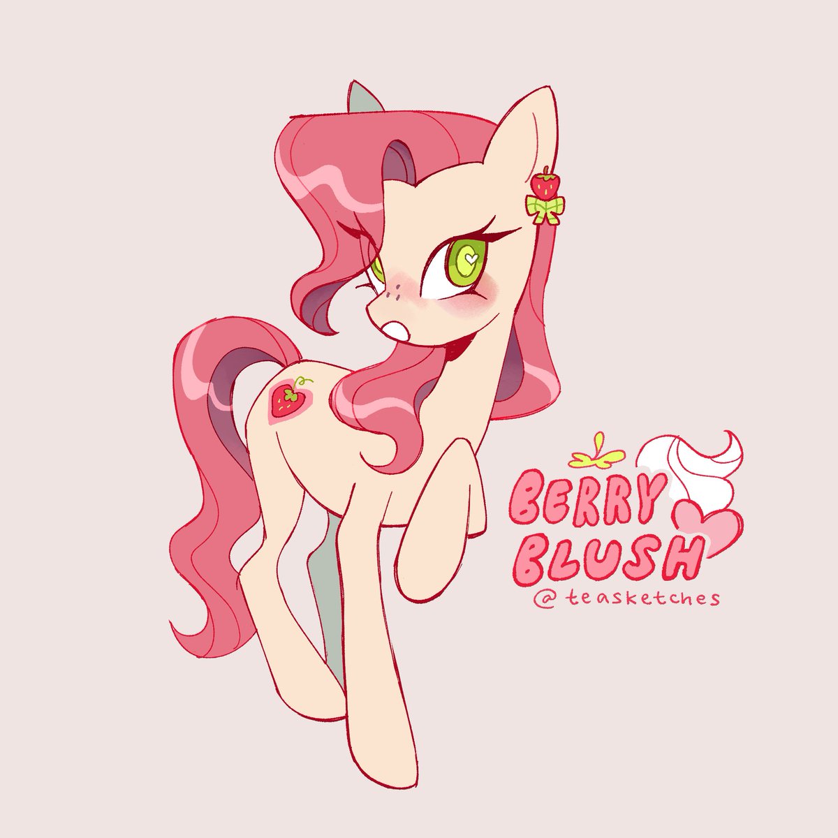made a pony #ponysona #mlpfanart
