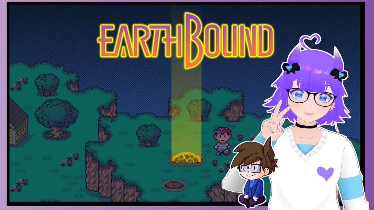🔴 with the start of Earthbound with <a href="/JexoyS/">Jexoy</a> ! Jex did an amazing job modding the sprites, let's check them out!