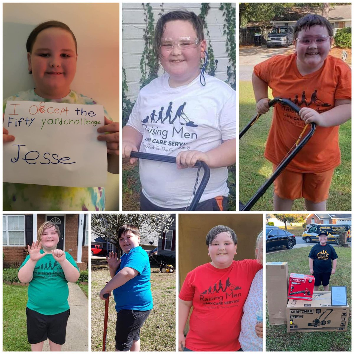 Did you know that the 50 yard challenge is year round ? In addition to mowing lawns, we also offer opportunities for raking leaves and shoveling snow. It’s a year-round chance for your child to give back to the community. If you have a child aged 8-17, encourage them to sign up!