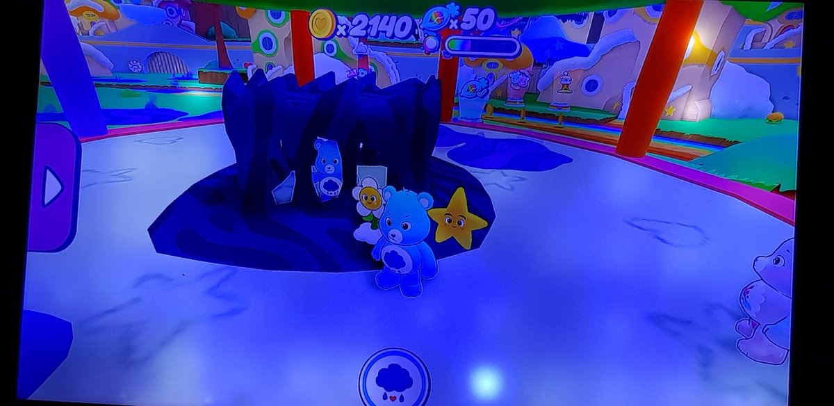 Shazza_DM's tweet photo. @exclusible Think my games bugged! I play on xbox and somehow I unlocked both bears at start and now dont know how to unlock grumpy bear from his cage! https://t.co/dkIkQNr0eT
