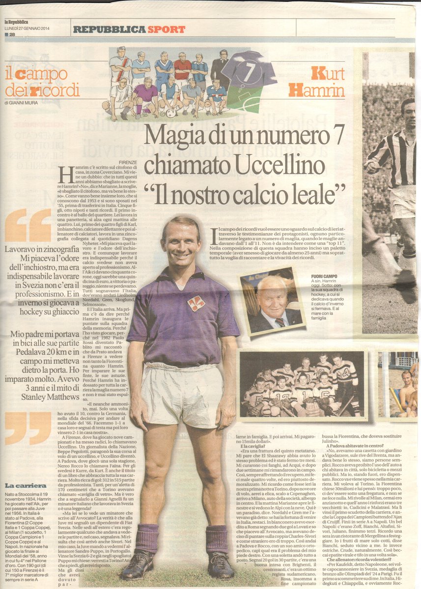 Frank201410's tweet photo. 🅲🅾🅼' 🅴🆁🅰🆅🅰🅼🅾…

Anche i raccoglitori, come la casa, non rubano, bensì nascondono. Così spunta quel calciatore mancante, degli undici schierati da #GianniMura sul #campo_dei_ricordi.
@repubblica 27/01/2014
#ritagli_di_stampa #KurtHamrin

@giuliocardone69 @pazzoperrep https://t.co/ZXNBdsGUze