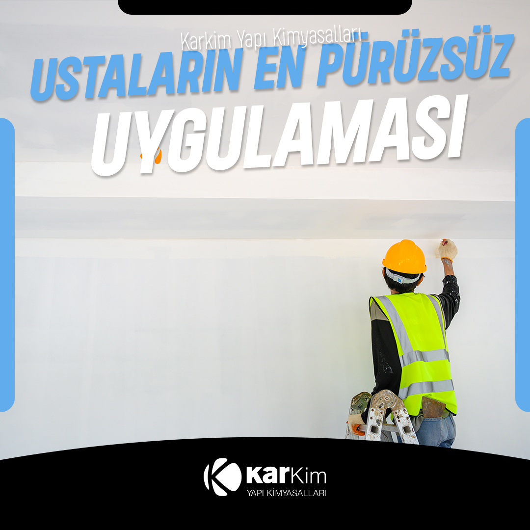 KarkimYapiKimya's tweet photo. Ustaların en pürüzsüz uygulaması; Karkim! #KarkimYapıKimyasalları https://t.co/oblJI86afc