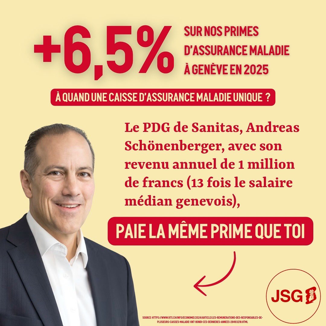 JSG - Jeunesse Socialiste Genevoise tweet media