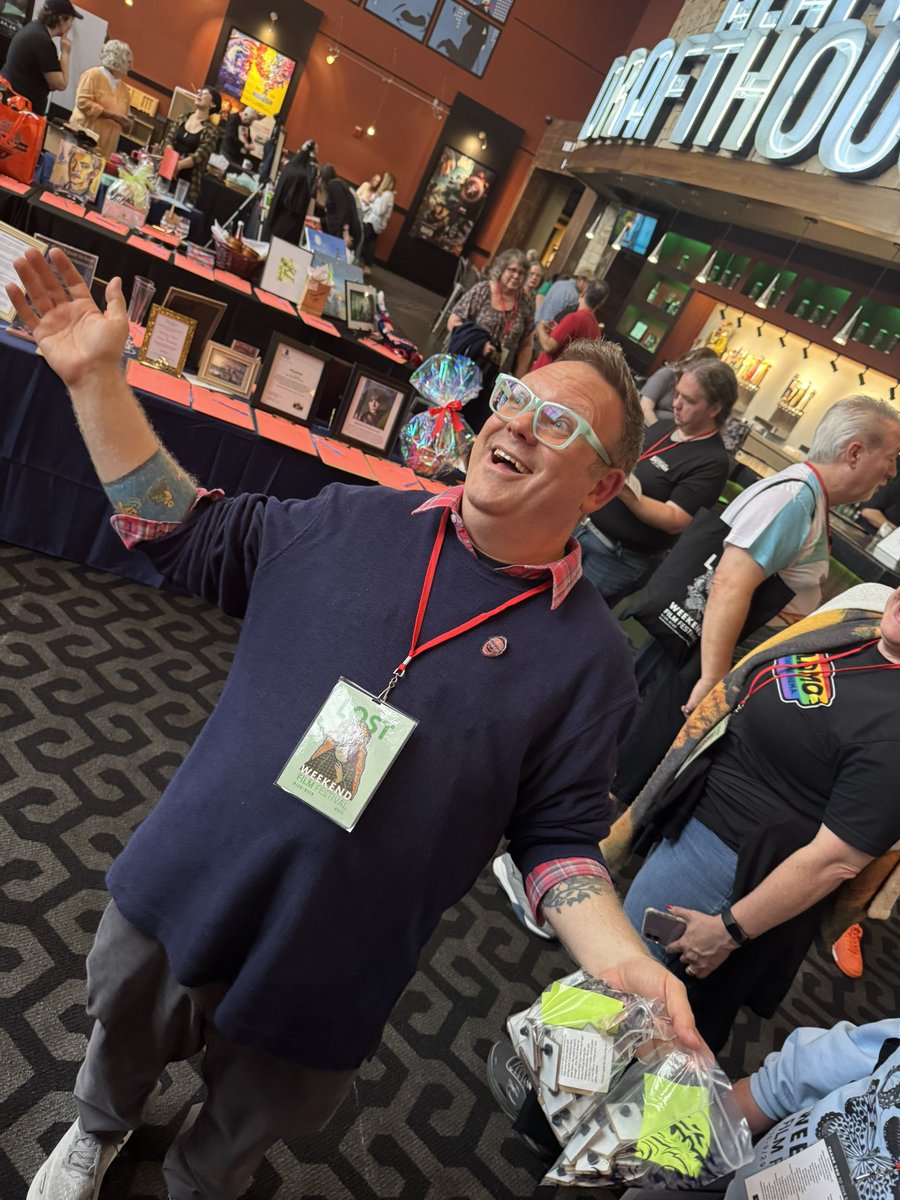 CBCCPodcast's tweet photo. Andy is ready for #LostWeekendXVII & so are we! https://t.co/cHgFAZ2dd1